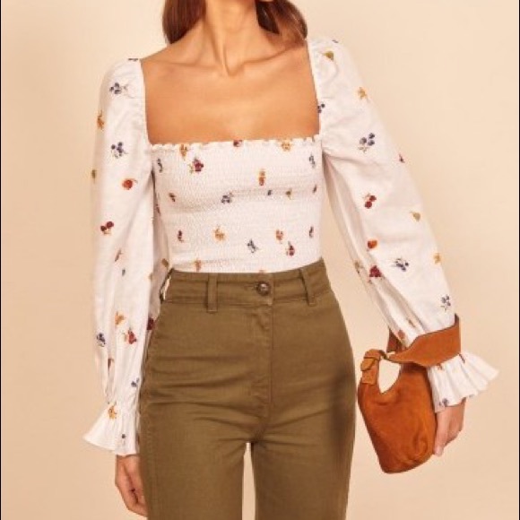 Reformation Tops - Reformation tangerine top